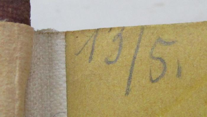 Ct 1160 ab: Cloches pour deux mariages. Le mariage basque. Le mariage de raison (1923);- (unbekannt;Buchbinderei W. Gerlach), Von Hand: Nummer, Datum, Buchbinder; '##/#.'.  (Prototyp)