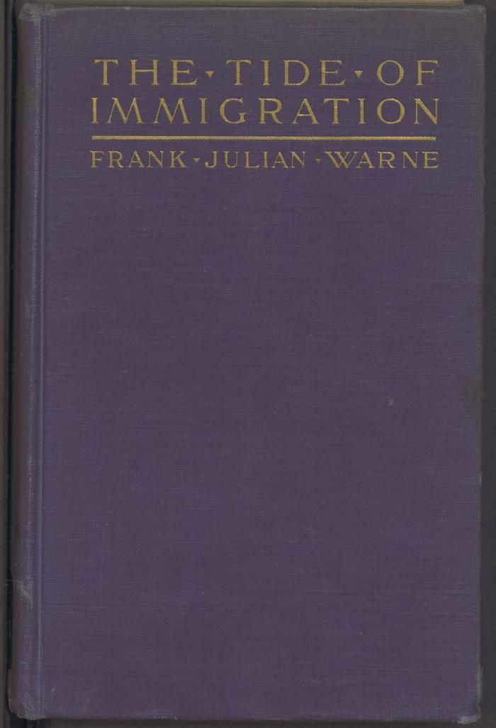 Fu 30118:F8 : The tide of immigration. (1916)