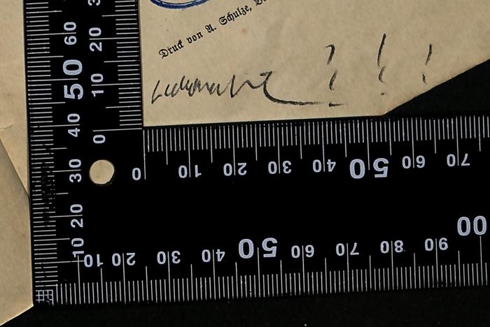 -, Von Hand: Notiz; '???'