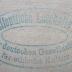 - (Deutsche Gesellschaft für Ethische Kultur), Stempel: Name, Berufsangabe/Titel/Branche, Ortsangabe; 'Oeffentliche Lesehalle der deutschen Gesellschaft für ethische Kultur'.  (Prototyp)