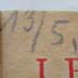 - (unbekannt;Buchbinderei W. Gerlach), Von Hand: Nummer, Datum, Buchbinder; '##/#.'.  (Prototyp)