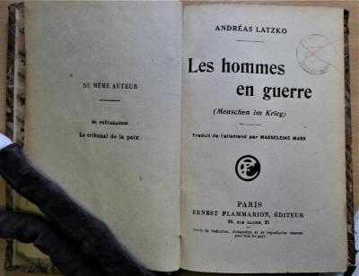 27 448 : Les hommes en guerre (1920)