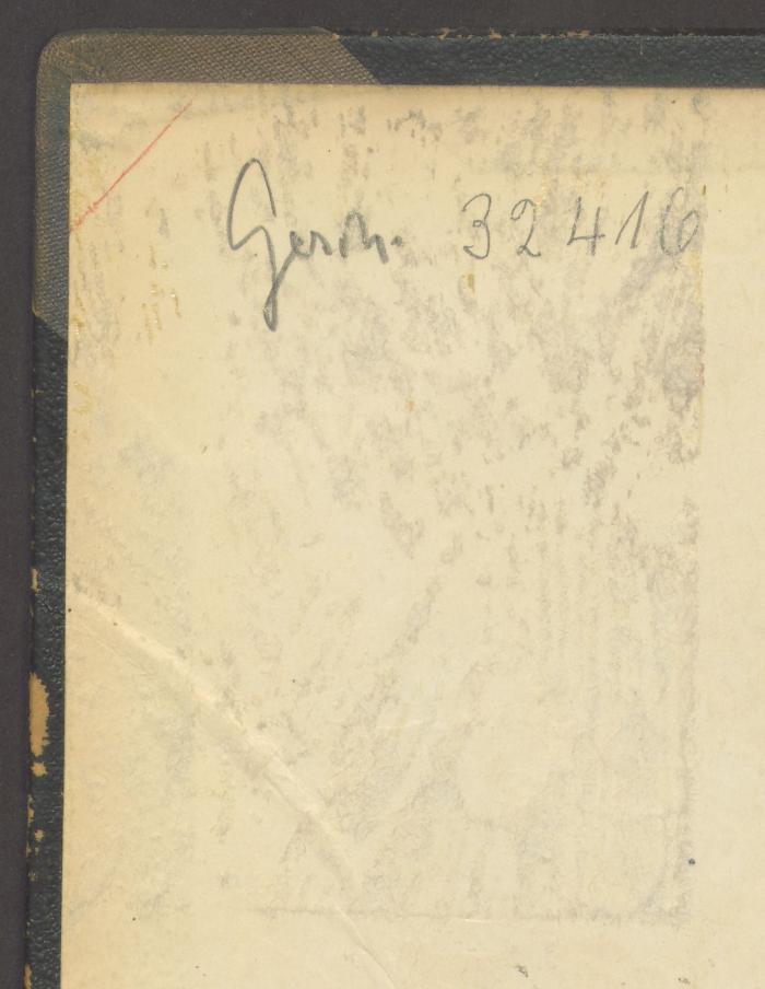 -, Klebespuren: Exlibris