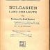 E 3316 : Bulgarien. Land und Leute. (1916)