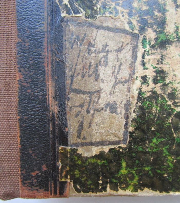 Sa 508 h 1: Lateinisch-deutsches Schulwörterbuch : zu Terentius, Cicero, Caesar, Sallustius, Corn. Nepos, Livius, Velleius, Tacitus, Curtius, Iustinus, Eutropius, Quintiliani lib. X, Vergilius, Horatius, Ovidius, Phaedrus (1900);- (unbekannt), Von Hand: . 