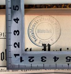 - (Sozialdemokratischer Wahlverein Steglitz), Stempel: Berufsangabe/Titel/Branche; 'Bibliothek Sozialdemokratischer Wahlverein Steglitz'.  (Prototyp)