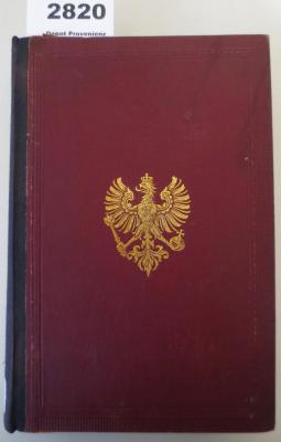 ; ; ;: Handbuch des Preußischen Adels. (1892-1893)