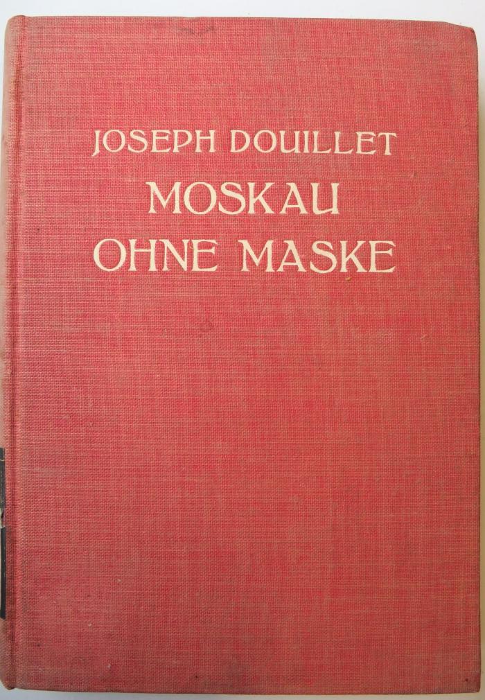 T 3180 : Moskau ohne Maske. (1930)