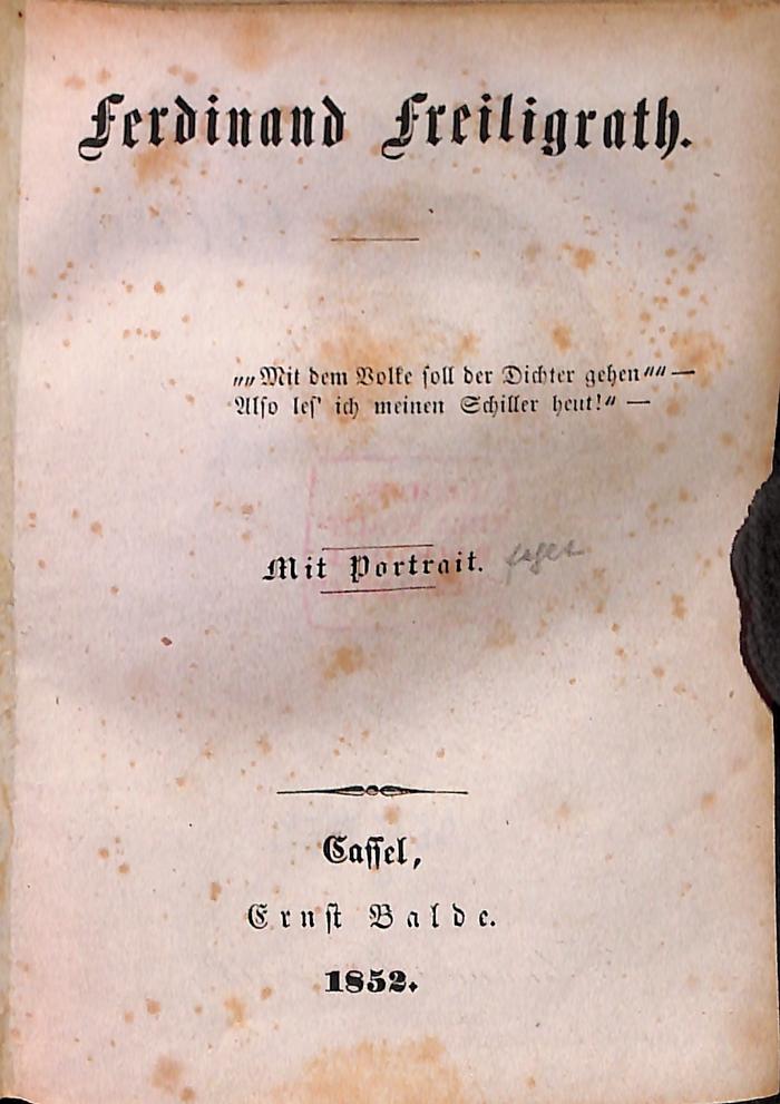 DLIT8670:6,24 : Ferdinand Freiligrath (1852)