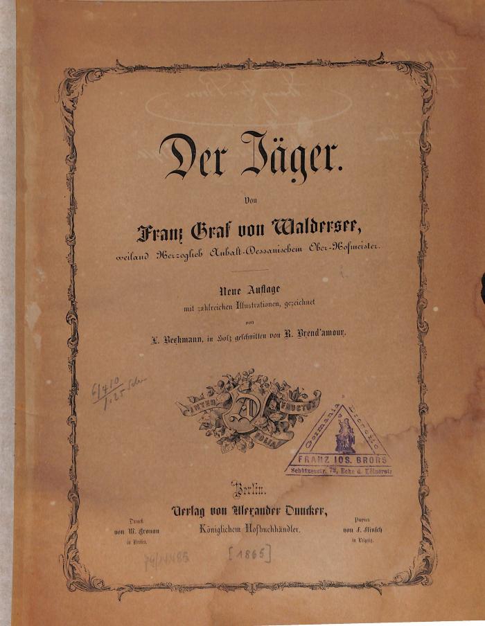 DLIT7352(4) : &lt;&gt; Jäger (1865)