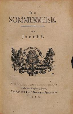 DLIT8625 : &lt;&gt; Sommerreise (1770)