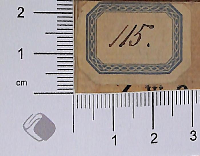 -, Etikett: ; '115, Zahl variabel ' (Prototyp)