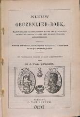 DLIT8766 : Nieuw Geuzenlied - Boek, warin begrepen is den gantschen handel der Nederlanden, beginnende anno 1564 uit alle oude Geuzenlied-boeken bijeenverzameld ... ([1874])