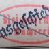 - (Deutsches Reich. Reichsarchiv. Bücherei ), Stempel: Name, Besitzwechsel: makuliert; 'Reichsarchiv Bücherei / Ausgeschieden'.  (Prototyp)
