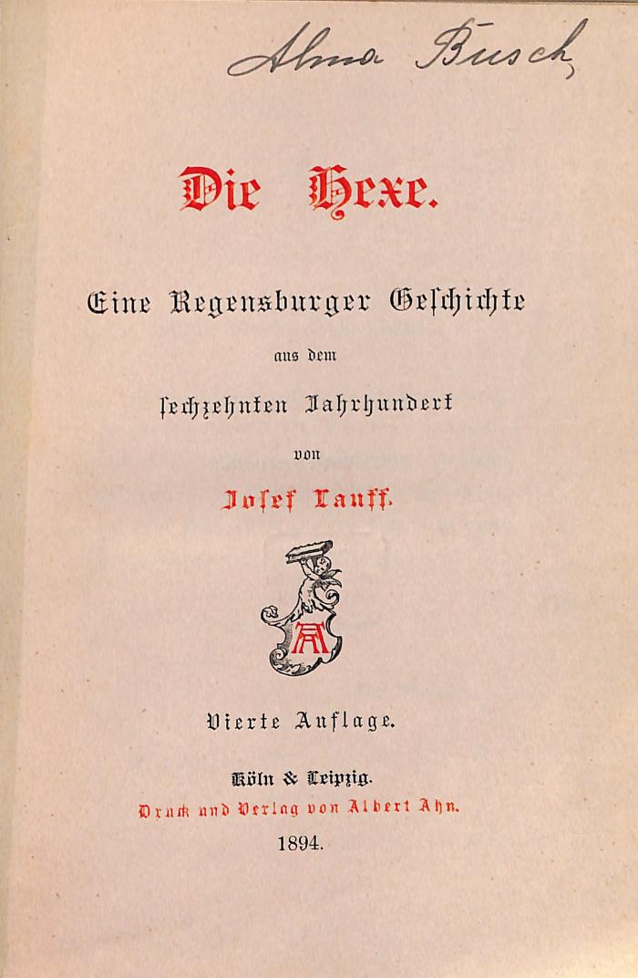DLIT8902 : &lt;&gt; Hexe (1894)
