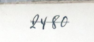 - (NSDAP-Gauarchiv Südhannover-Braunschweig), Von Hand: Nummer; '2480'. 