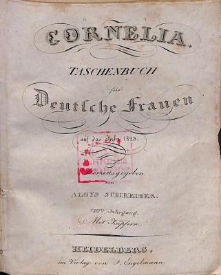 DLIT8901 : Cornelia (1816-1873;anfangs;früher)
