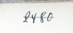 - (NSDAP-Gauarchiv Südhannover-Braunschweig), Von Hand: Nummer; '2480'. 