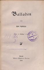 DLIT8928 : Balladen (1906)