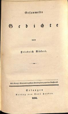 DLIT10305 : Gesammelte Gedichte (1834)