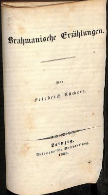 DLIT10323 : Brahmanische Erzählungen (1859)