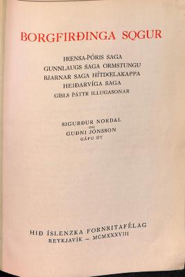 DLIT8933:2 : Egils saga Skalla-Grímssonar (1933)