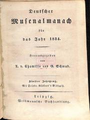 DLIT10325 : Musenalmanach (1830-1832)