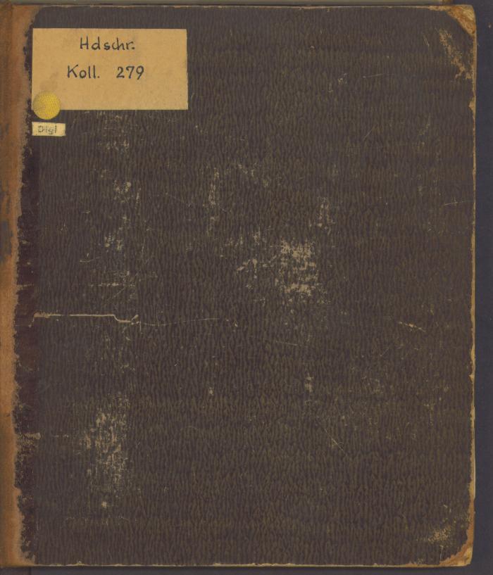 Hdschr. Koll. 279 : Vorlesungen über höhere Analysis : [Wintersem. 1880/81]. (1881)