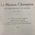 Q 00/1985 : La mission Champlain aux États-Unis et au Canada avril-mai 1912 (1913)