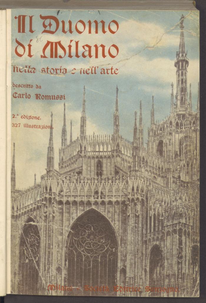 Kunst 11770'2':F8 : Il Duomo di Milano nella storia e nell'arte. (1908)