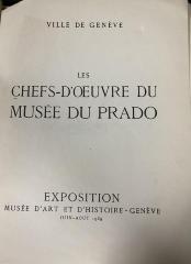 00/12101 : Les Chefs-d’oeuvre du Musee du Prado (1939)