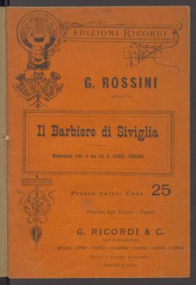 Nyr 82848:F8 : Il barbiere di Siviglia : melodramma buffo in due atti. (um 1904)