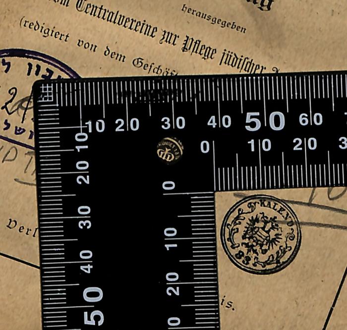 -, Stempel: Name; 'Kalend 
83'