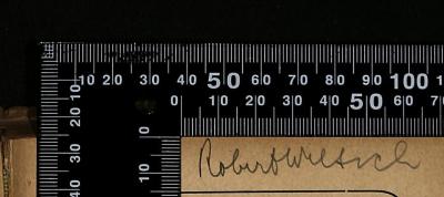 - (Robert Weltsch), Von Hand: Autogramm; 'Robert Weltsch'. 