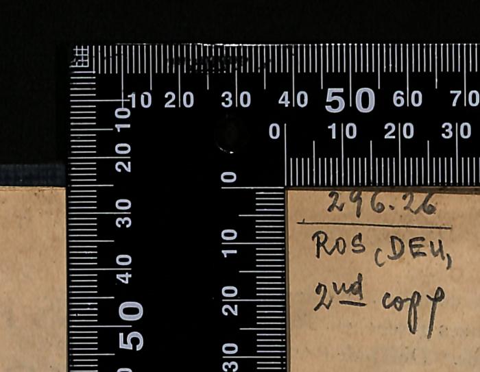 -, Von Hand: Notiz; '296.26
ROS (DEU,
2nd copy
'