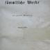 III 17383 9.10 4.Ex.: Schillers sämmtliche Werke in zwölf Bänden. Neunter Band / Zehnter Band. (1862)