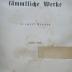 III 17383 5.6 4.Ex.: Schillers sämmtliche Werke in zwölf Bänden. Fünfter Band / Sechster Band. (1862)