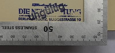 Bb 106&lt;6&gt; : Allgemeine Geschichte des Sozialismus und der sozialen Kämpfe (1929);- (Die Neue Zeitung), Stempel: Name, Ortsangabe, Berufsangabe/Titel/Branche; 'Berliner Anzeiger Die Neue Zeitung Eine amerikanische Zeitung für die deutsche Bevölkerung  Berlin-Steglitz, Buggestr. 10'. 