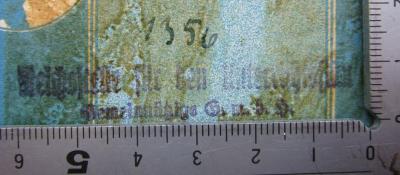 Kg 1491 3. Ex.: Nagetiere : Bei uns und draußen (1932);- (Reichsstelle für den Unterrichtsfilm (Berlin)), Stempel: Berufsangabe/Titel/Branche, Name; 'Reichsstelle für den Unterrichtsfilm
Gemeinnützige G.m.b.H.'.  (Prototyp);- (Reichsstelle für den Unterrichtsfilm (Berlin)), Von Hand: Nummer; '1356'. 