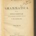 Xn 3529'9':F8 : Grammatica per le scuole elementari : con numerosi esercizi adatti. (1904)