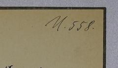 - (Bibliothek des Magistrats zu Berlin), Von Hand: Nummer; '11.558.'. 
