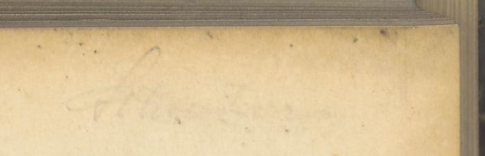 - (Schoenherr, Wilhelm), Radiert / Rasiert: Name; 'Schoenherr'. 