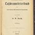 Vc 17545'9':F8 : Deutsch-griechisches Taschenwörterbuch nebst einem kleinen Wörterbuch der Eigennamen. (1907)