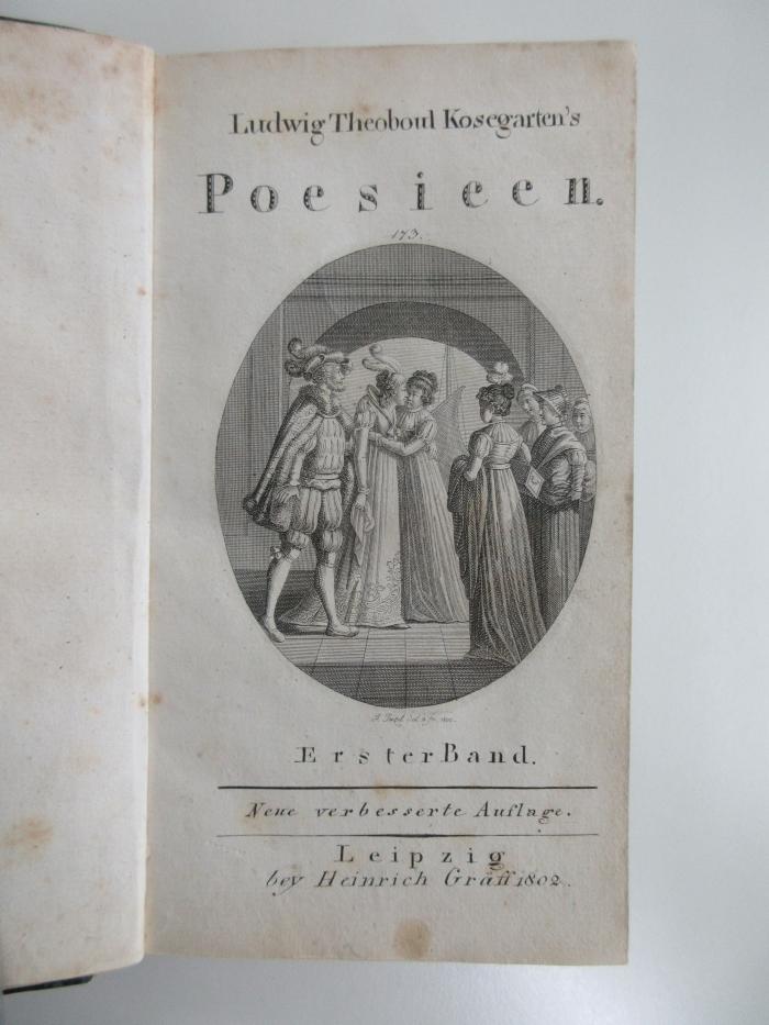 16 L 64&lt;*&gt;-1 : Poesieen (1802)