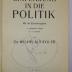 Bb 412&lt;2&gt; : Einführung in die Politik (1929)