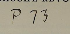 - (P.O.W. Camp Great Britain), Von Hand: Signatur; 'P 13'. 