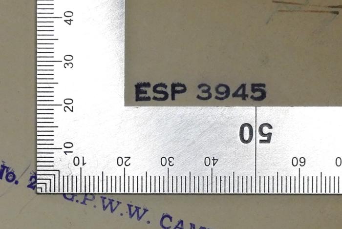 Bb 517 : Demokratie heute und morgen
 (1944);-, Stempel: Nummer; 'ESP 3945' (Prototyp)