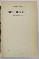 Bb 517 : Demokratie heute und morgen
 (1944)