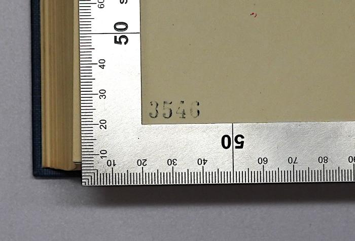 Bb 628 : The Family and its Social Functions (1940);-, Stempel: Nummer; '3546'