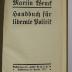 Bb 841 : Handbuch für liberale Politik (1911)